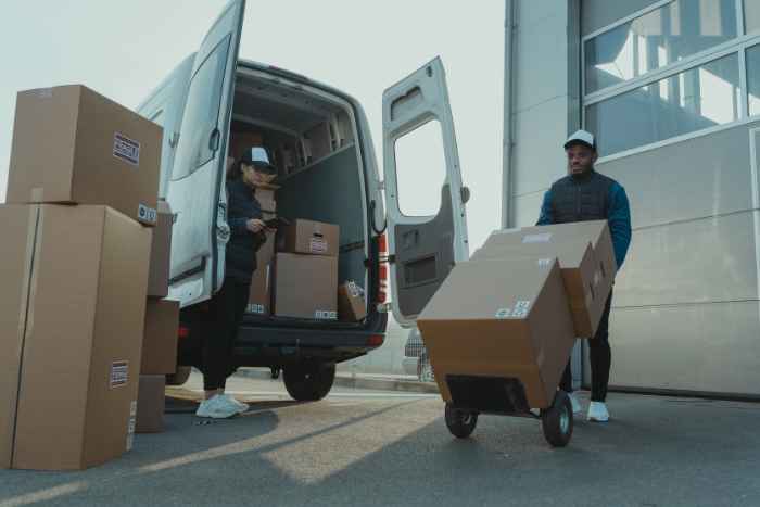 Distribution and goods transportation