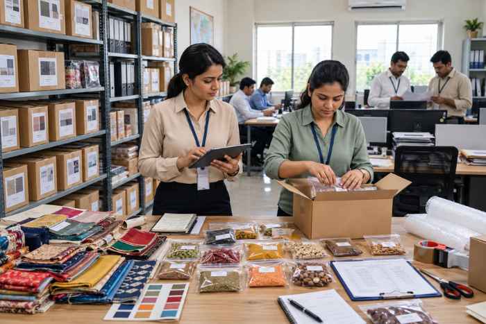 Product samples for evaluation